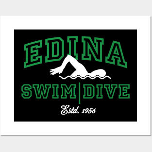 Edina Swim Dive Team Posters and Art